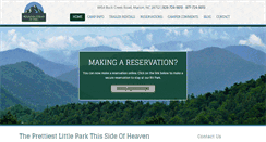 Desktop Screenshot of mountainstreamrvpark.com